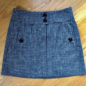 Anthropologie striped skirt